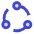 Deployment Workflow Collaboration Icon from Sharp Duo Set