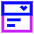 Drop Down List Icon from Sharp Neon Set