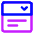 Drop Down List Icon from Core Neon Set