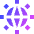 Globe App Network Icon from Sharp Gradient Set