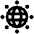 Globe App Network Icon from Plump Remix Set