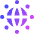 Globe App Network Icon from Core Gradient Set