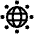Globe App Network Icon from Plump Line Set