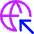 Globe Browser Click Captive Portal Icon from Core Neon Set