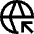 Globe Browser Click Captive Portal Icon from Sharp Line Set