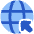 Globe Browser Click Captive Portal Icon from Plump Flat Set