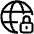 Globe Browser Vpn Lock Icon from Plump Line Set