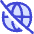 Globe Public Access Off Icon from Flex Duo Set