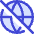 Globe Public Access Off Icon from Core Duo Set