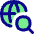 Globe Search Download Icon from Flex Pop Set