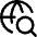 Globe Search Download Icon from Core Line Set