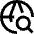 Globe Search Download Icon from Sharp Line Set