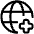 Globe Website Add Icon from Plump Line Set