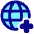Globe Website Add Icon from Plump Pop Set