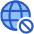 Globe Website Block Icon from Plump Duo Set