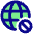 Globe Website Block Icon from Plump Pop Set