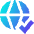 Globe Website Check Icon from Sharp Gradient Set