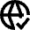 Globe Website Check Icon from Sharp Remix Set