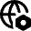Globe Website Setting 2 Icon from Core Remix Set