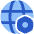 Globe Website Setting 2 Icon from Plump Flat Set