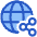 Globe Website Share Icon from Plump Duo Set