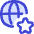 Globe Website Star Icon from Flex Duo Set
