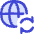Globe Website Sync Icon from Flex Duo Set