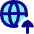 Globe Website Upload Icon from Flex Pop Set