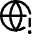 Globe Website Warning Icon from Core Line Set