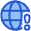 Globe Website Warning Icon from Plump Duo Set