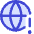 Globe Website Warning Icon from Core Duo Set