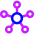 Hub Integration Connection Icon from Core Neon Set