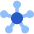 Hub Integration Connection Icon from Core Flat Set