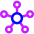 Hub Integration Connection Icon from Core Neon Set