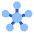 Hub Integration Connection Icon from Plump Flat Set