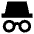 Incognito Mode icon - Free transparent PNG, SVG. No sign up needed.