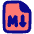 Markdown Document Programming Icon from Plump Pop Set