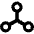 Network Node Connection Integration Icon from Core Remix Set