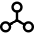 Network Node Connection Integration Icon from Core Line Set