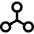 Network Node Connection Integration Icon from Core Line Set