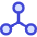 Network Node Connection Integration Icon from Core Duo Set
