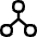 Network Node Connection Integration Icon from Flex Line Set