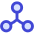 Network Node Connection Integration Icon from Sharp Duo Set