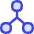 Network Node Connection Integration Icon from Flex Duo Set