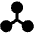 Network Node Connection Integration Icon from Sharp Solid Set