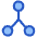 Network Node Connection Integration Icon from Plump Duo Set
