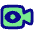 Live Video Online View Icon from Plump Pop Set