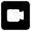 Webcam Video Square Icon from Core Solid Set