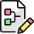 Code Write 1 Icon from Ultimate Colors Set