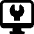 Coding Apps Website Fix Wrench Icon from Ultimate Bold Set